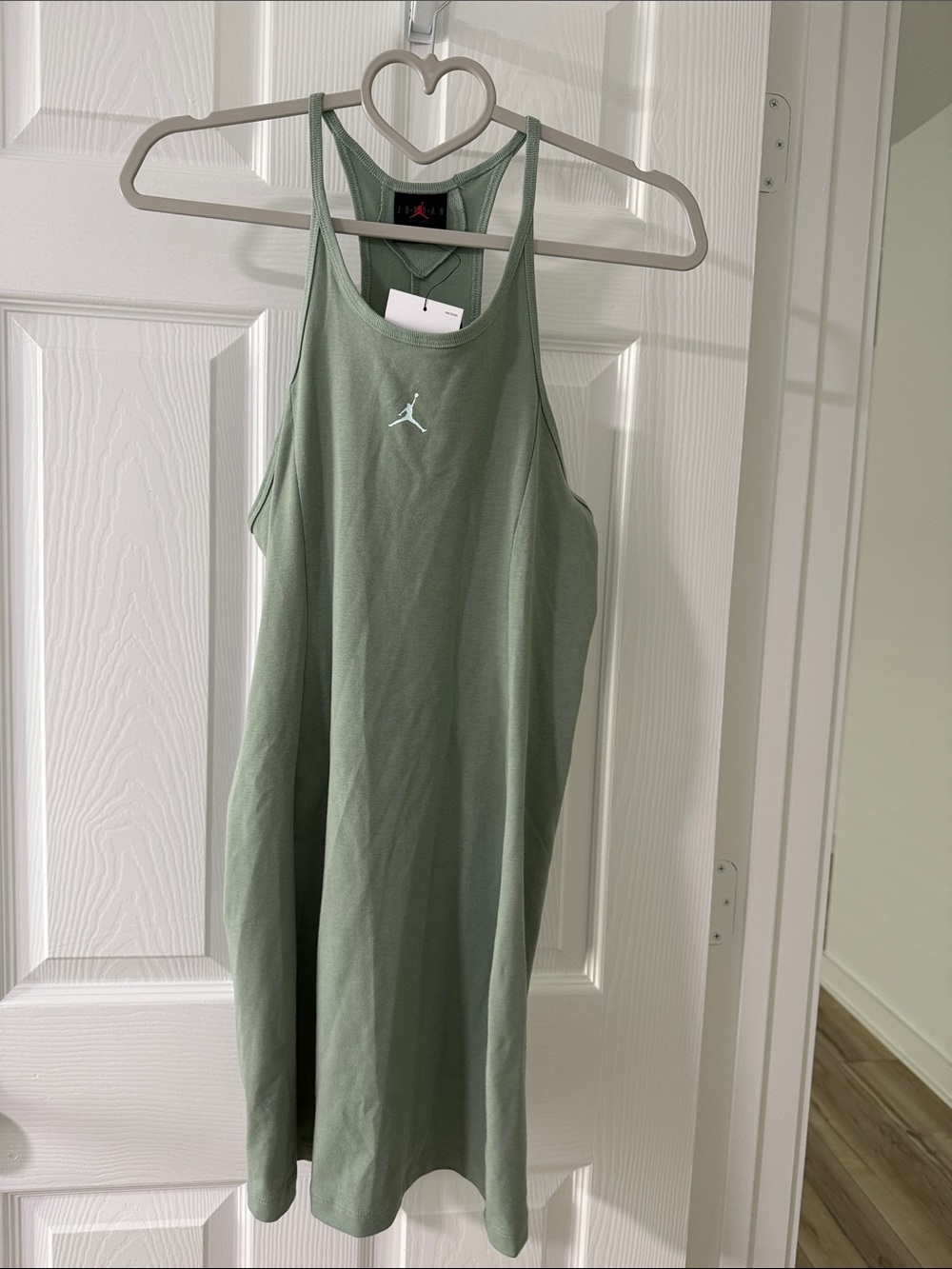 Jordan Olive Green Racerback Tank Top